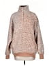 Express One Eleven 100% Polyester Tan Fleece Size S - photo 1
