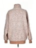 Express One Eleven 100% Polyester Tan Fleece Size S - photo 2