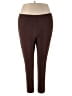 Torrid Solid Brown Active Pants Size 4X Plus (4) - photo 1