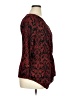 Connected Apparel Red 3/4 Sleeve Blouse Size 1X - photo 4