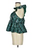 Day + Moon 100% Polyester Green Sleeveless Blouse Size L - photo 5