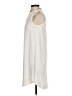 H&M 100% Polyester Solid Ivory Casual Dress Size 4 - photo 5