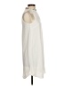 H&M 100% Polyester Solid Ivory Casual Dress Size 4 - photo 4