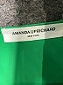 Amanda Uprichard 100% Polyester Green Short Sleeve Blouse Size S - photo 7