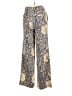 Morrison Paisley Gold Tan Casual Pants Size 4 - photo 2