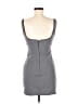 Zara Solid Gray Casual Dress Size M - photo 2