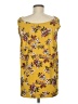 C established 1946 Yellow Sleeveless Blouse Size M - photo 2