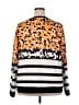 Unbranded Animal Print Orange Pullover Sweater Size 5X - photo 2