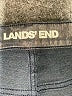 Lands' End Metallic Silver Blue Jeans Size 6 - photo 6