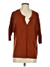 Dolan Brown 3/4 Sleeve Top Size S - photo 1
