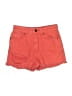 BDG Red Denim Shorts Size 25 waist - photo 1