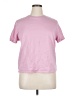ASOS Design 100% Cotton Solid Pink Active T-Shirt Size 14 - photo 1