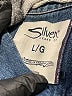 Silver Jeans Co. 100% Cotton Gray Denim Jacket Size L (kids) - photo 3