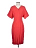 Lewit Solid Red Casual Dress Size 2 - photo 2