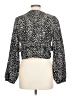 Brave Soul 100% Polyester Black Long Sleeve Blouse Size L - photo 2