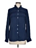 NANETTE Nanette Lepore 100% Polyester Blue Long Sleeve Blouse Size M - photo 1