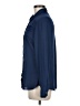 NANETTE Nanette Lepore 100% Polyester Blue Long Sleeve Blouse Size M - photo 5