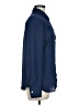 NANETTE Nanette Lepore 100% Polyester Blue Long Sleeve Blouse Size M - photo 4