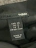 H&M 100% Polyester Solid Black Formal Skirt Size 6 - photo 3