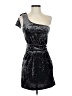 Guess Metallic Silver Cocktail Dress Size 3 - photo 1