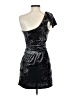 Guess Metallic Silver Cocktail Dress Size 3 - photo 2