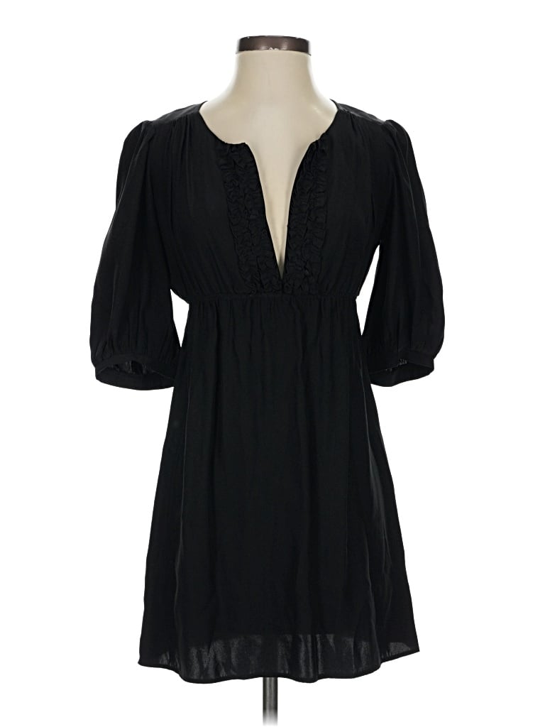 Pre-owned Au Amanda Uprichard Casual Dress In Black