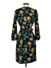 J.Crew 100% Polyester Print Blue Teal Cocktail Dress Size 0 - photo 2