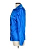 Intermix Blue Long Sleeve Silk Top Size 10 - photo 5