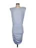 Open Edit Solid Blue Cocktail Dress Size S - photo 1