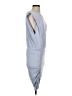 Open Edit Solid Blue Cocktail Dress Size S - photo 4