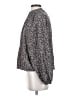 Universal Thread Paisley Gray Long Sleeve Blouse Size S - photo 5