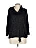 Green Envelope Metallic Black Pullover Sweater Size L - photo 1