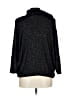 Green Envelope Metallic Black Pullover Sweater Size L - photo 2