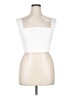 Missguided White Sleeveless Blouse Size 14 - photo 1