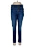 Ann Taylor LOFT Solid Blue Jeans Size 30 waist - photo 1
