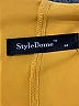 Style 100% Polyester Yellow Casual Dress Size M - photo 7