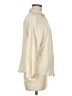 Automet Solid Ivory Long Sleeve Button-Down Shirt Size M - photo 4