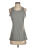 Adidas 100% Polyester Gray Active Tank Size S - photo 1