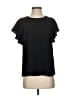 L Love Black Short Sleeve Top Size S - photo 1