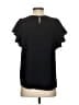 L Love Black Short Sleeve Top Size S - photo 2