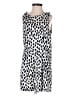 Ann Taylor LOFT 100% Polyester Polka Dots White Romper Size 0 - photo 1