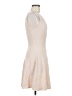 Adore Solid Ivory Cocktail Dress Size M - photo 4