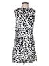 Ann Taylor LOFT 100% Polyester Polka Dots White Romper Size 0 - photo 2