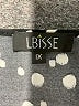 Lbisse Polka Dots Black Casual Dress Size 1X - photo 7