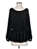 Elie Tahari 100% Polyester Black Long Sleeve Blouse Size S - photo 1