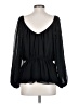 Elie Tahari 100% Polyester Black Long Sleeve Blouse Size S - photo 2