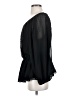 Elie Tahari 100% Polyester Black Long Sleeve Blouse Size S - photo 5