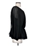 Elie Tahari 100% Polyester Black Long Sleeve Blouse Size S - photo 4