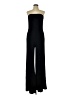 Go Couture Solid Black Jumpsuit Size L - photo 1