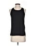 Trouve 100% Polyester Black Sleeveless Top Size S - photo 1